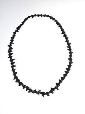 Oaxaca Barro folk-art carved bird necklace